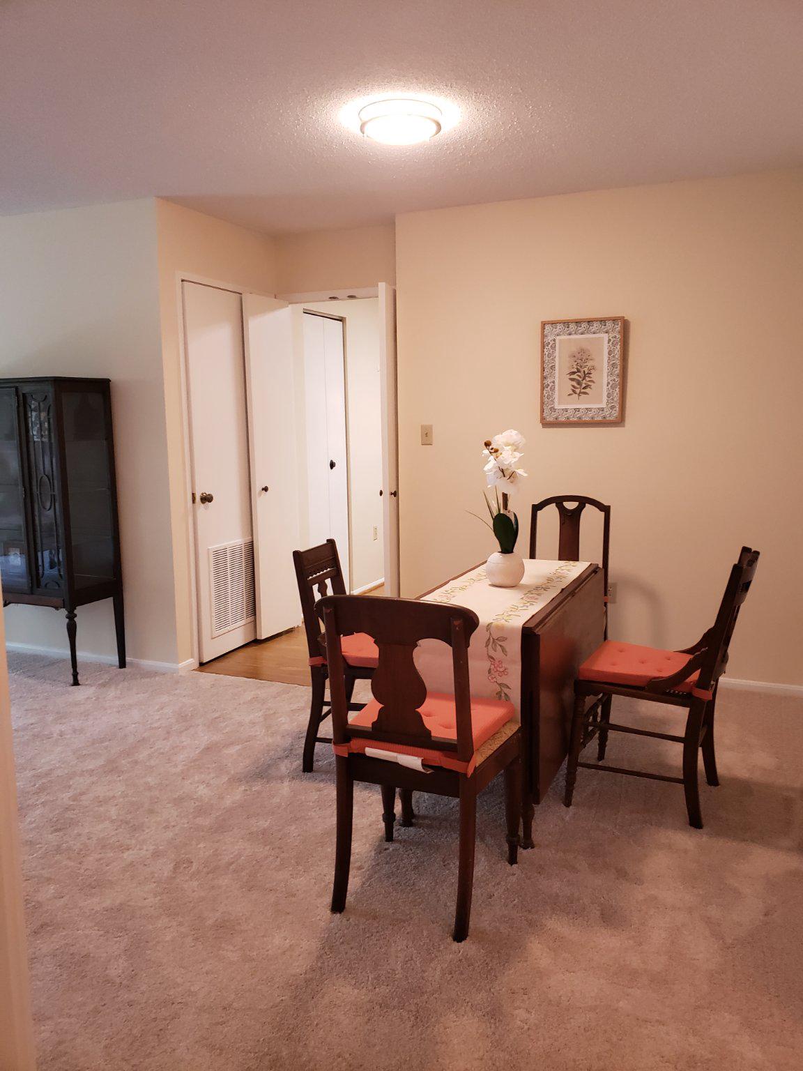 15100 Interlachen Drive, Unit 4520 Silver Spring, MD 20906 - Photo 12 of 39 Cozy dining area with room to expand table