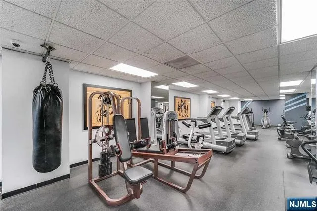 a view of path along with seating space