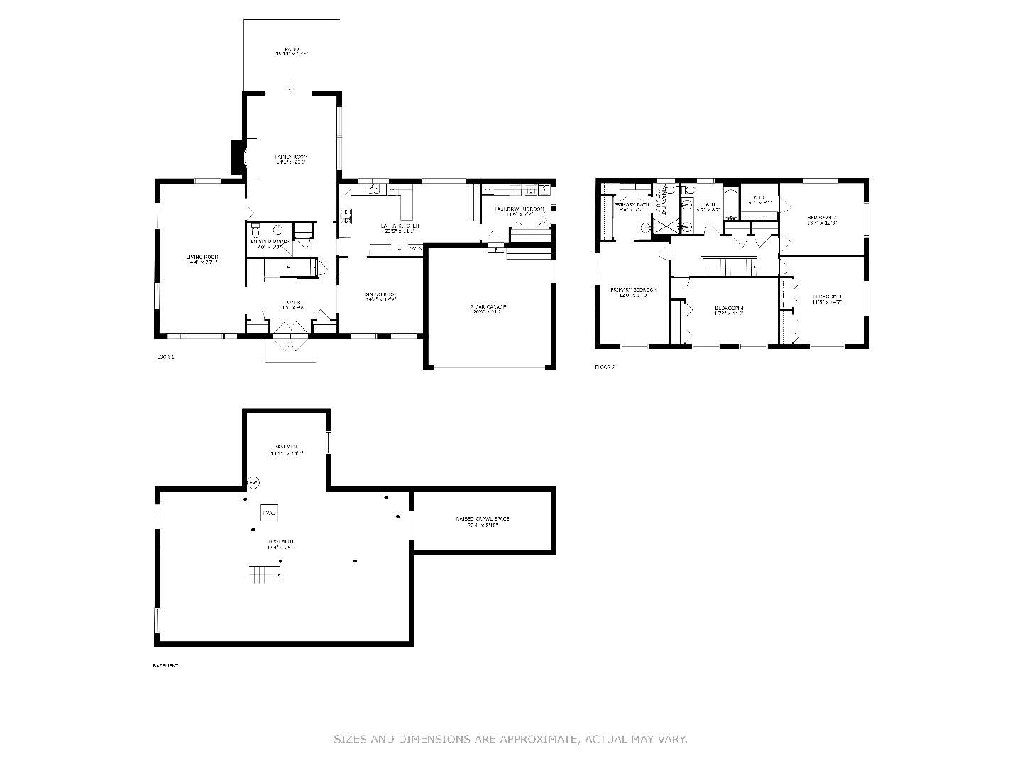 2961 Cherry Lane Northbrook, IL 60062 - Photo 17 of 21 a picture of a floor plan