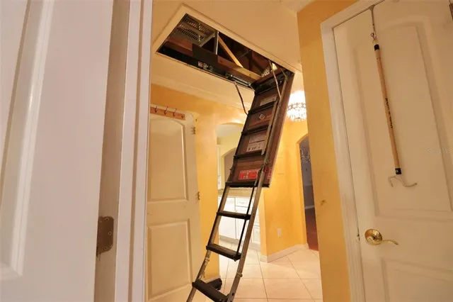 a view of walk in closet