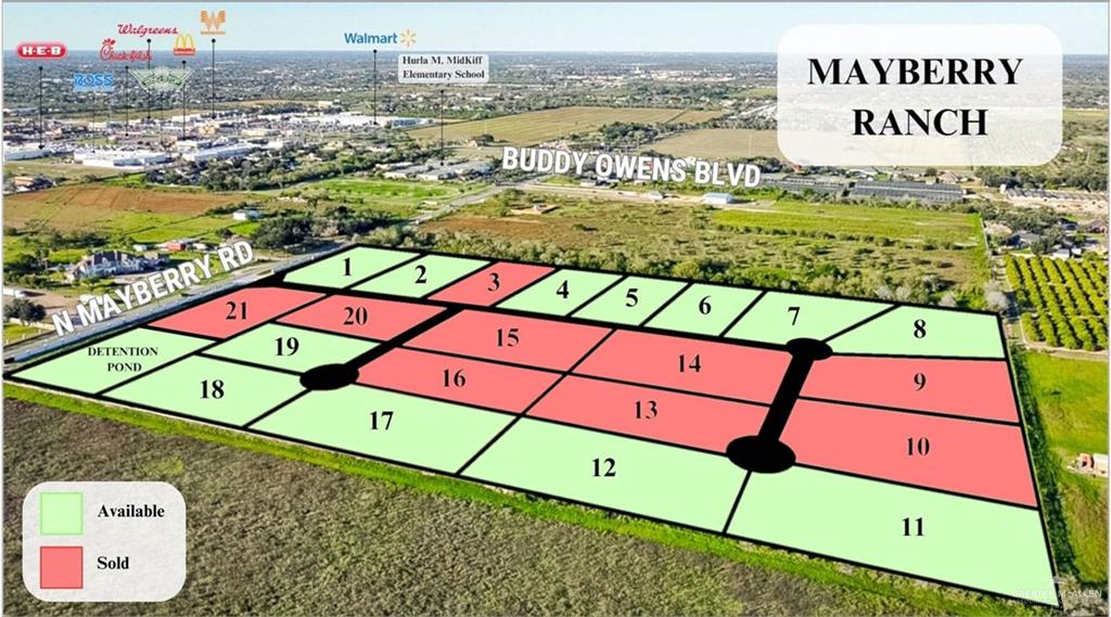 2 Mayberry Road Mission, TX 78573 - Photo 1 of 1 View of bird's eye view
