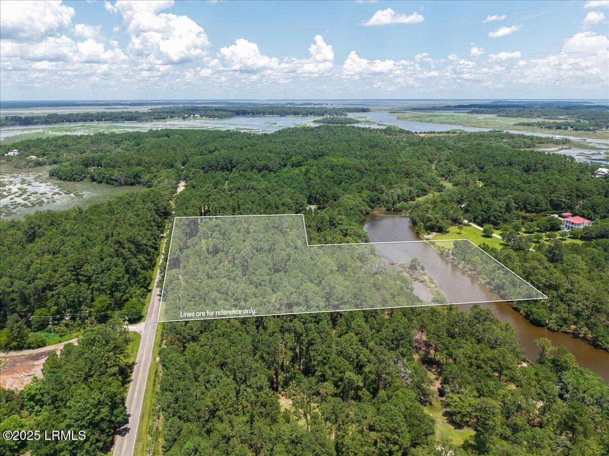 196 Polowana Road St. Helena Island, SC 29920 - Photo 11 of 36 11-Lot Aerial (11)