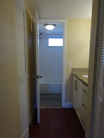 a bathroom with a sink