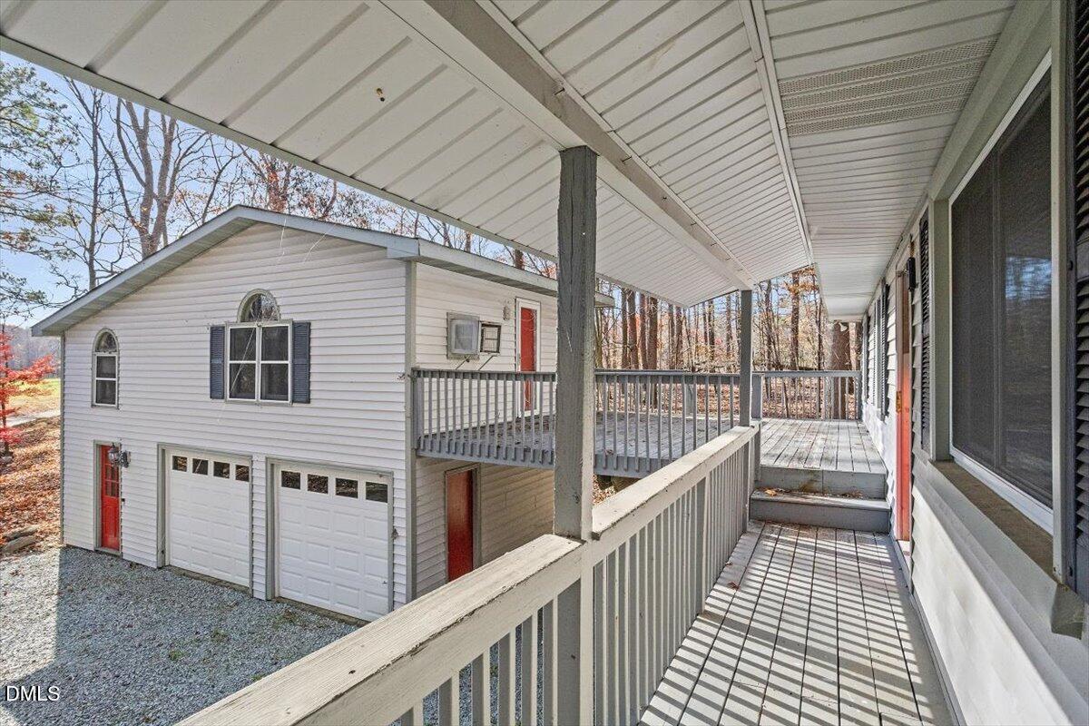 11907 North Roxboro Street Rougemont, NC 27572 - Photo 30 of 37 a view of a roof deck