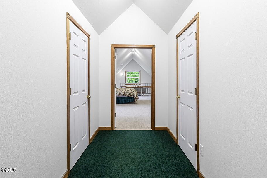 6171 Logsden Road Logsden, OR 97357 - Photo 37 of 72 hallway between 3rd bedroom and bonus room
