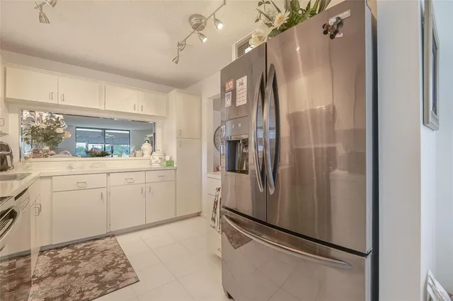 a view of a hallway with interior of the house