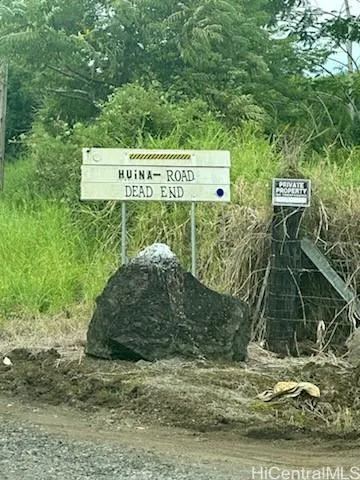 a view of a sign board