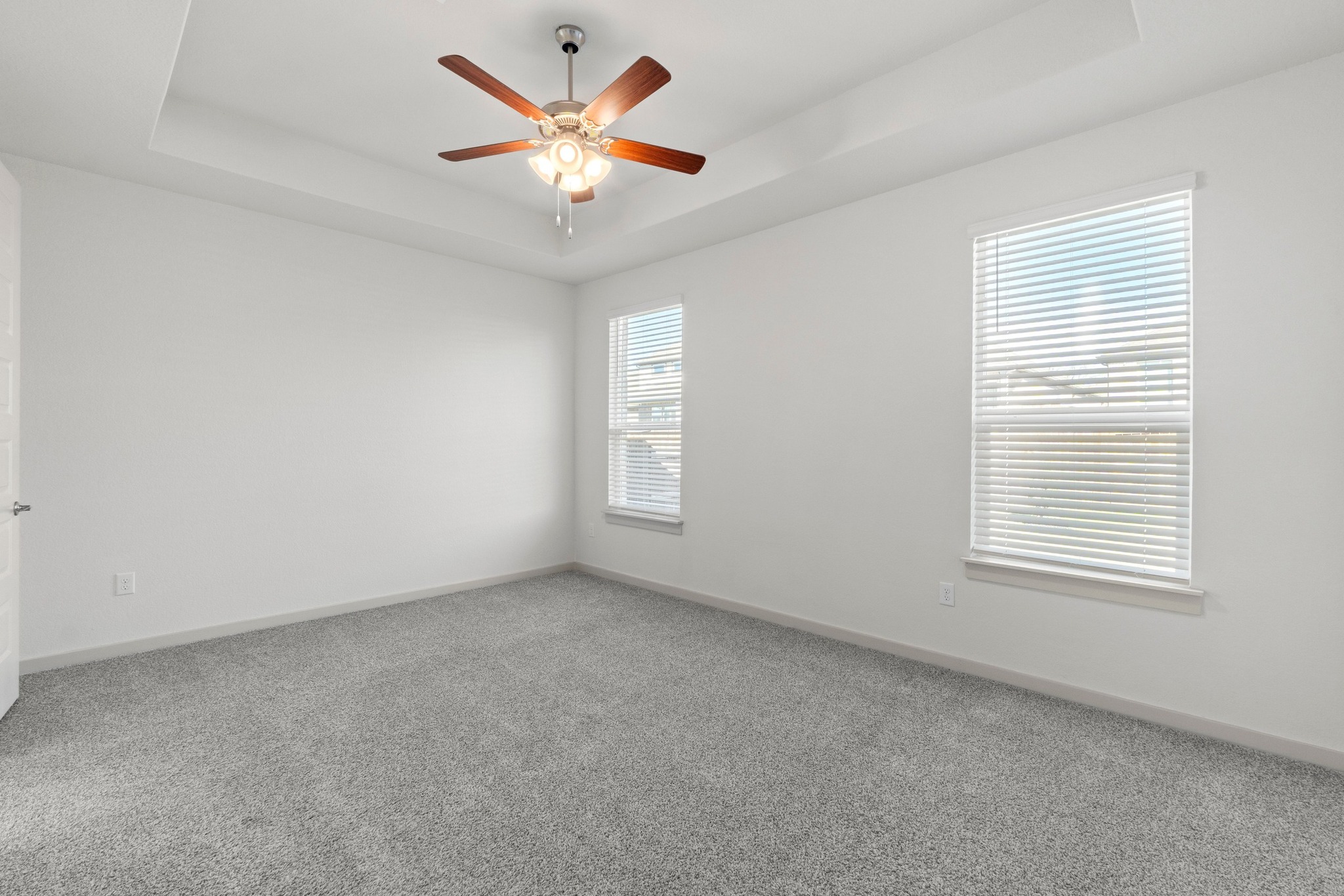 2201 Bobtail Pass Leander, TX 78641 - Photo 18 of 34 an empty room with a window and a fan