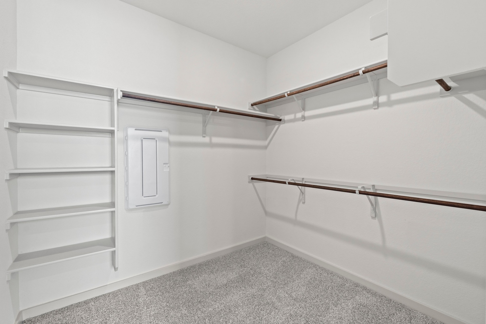 2201 Bobtail Pass Leander, TX 78641 - Photo 23 of 34 a view of an empty walk in closet