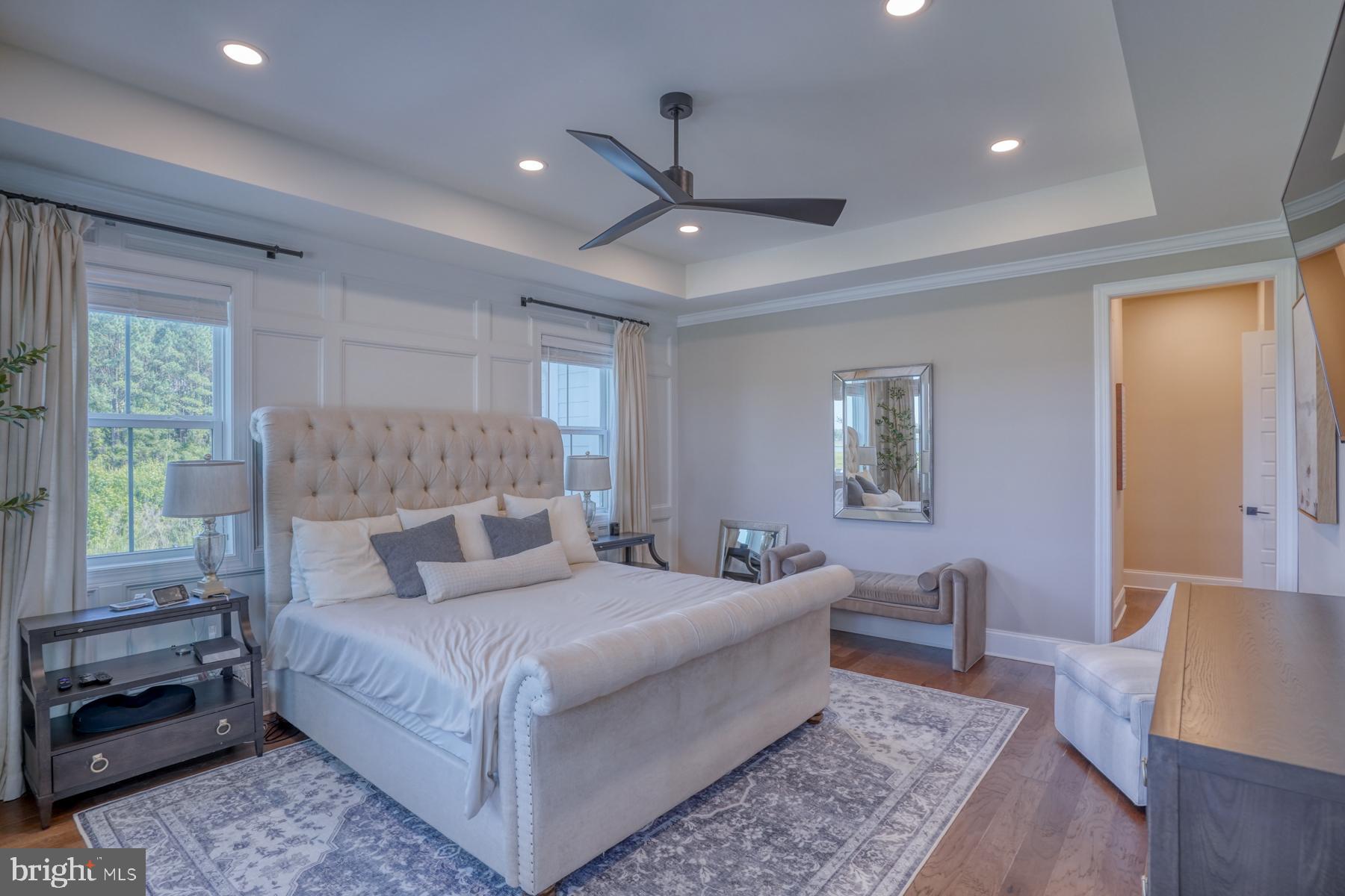22261 Waterview Road Lewes, DE 19958 - Photo 28 of 93 Owner's Suite with wainscoted wood accent wall