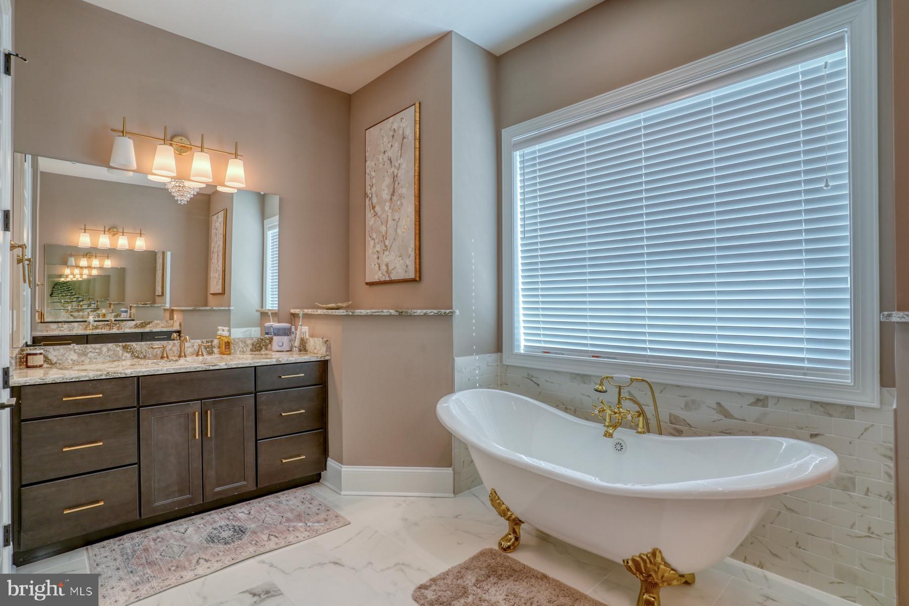 22261 Waterview Road Lewes, DE 19958 - Photo 32 of 93 Owner's Luxury Bath with claw foot soaking tub