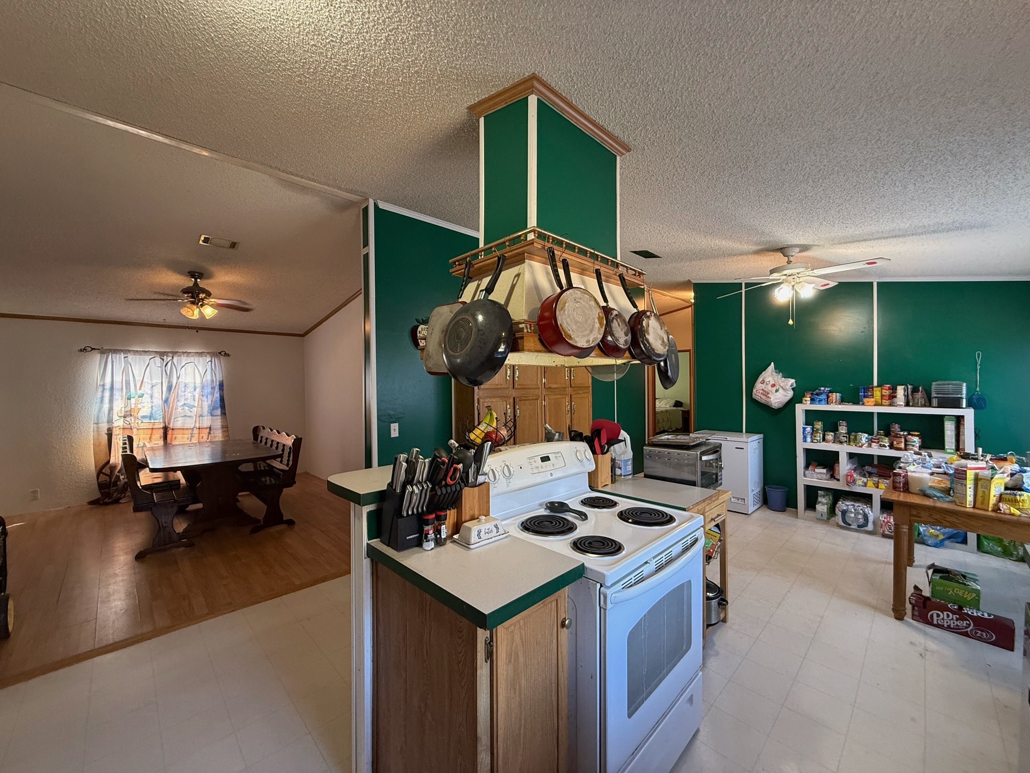 20197 Interstate 45 Buffalo, TX 75831 - Photo 8 of 30 a kitchen with stove and a living room