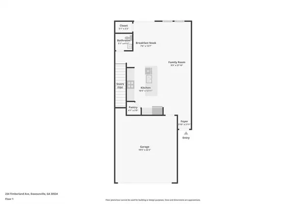 $2,050 | 234 Timberland Avenue, Dawsonville, GA 30534