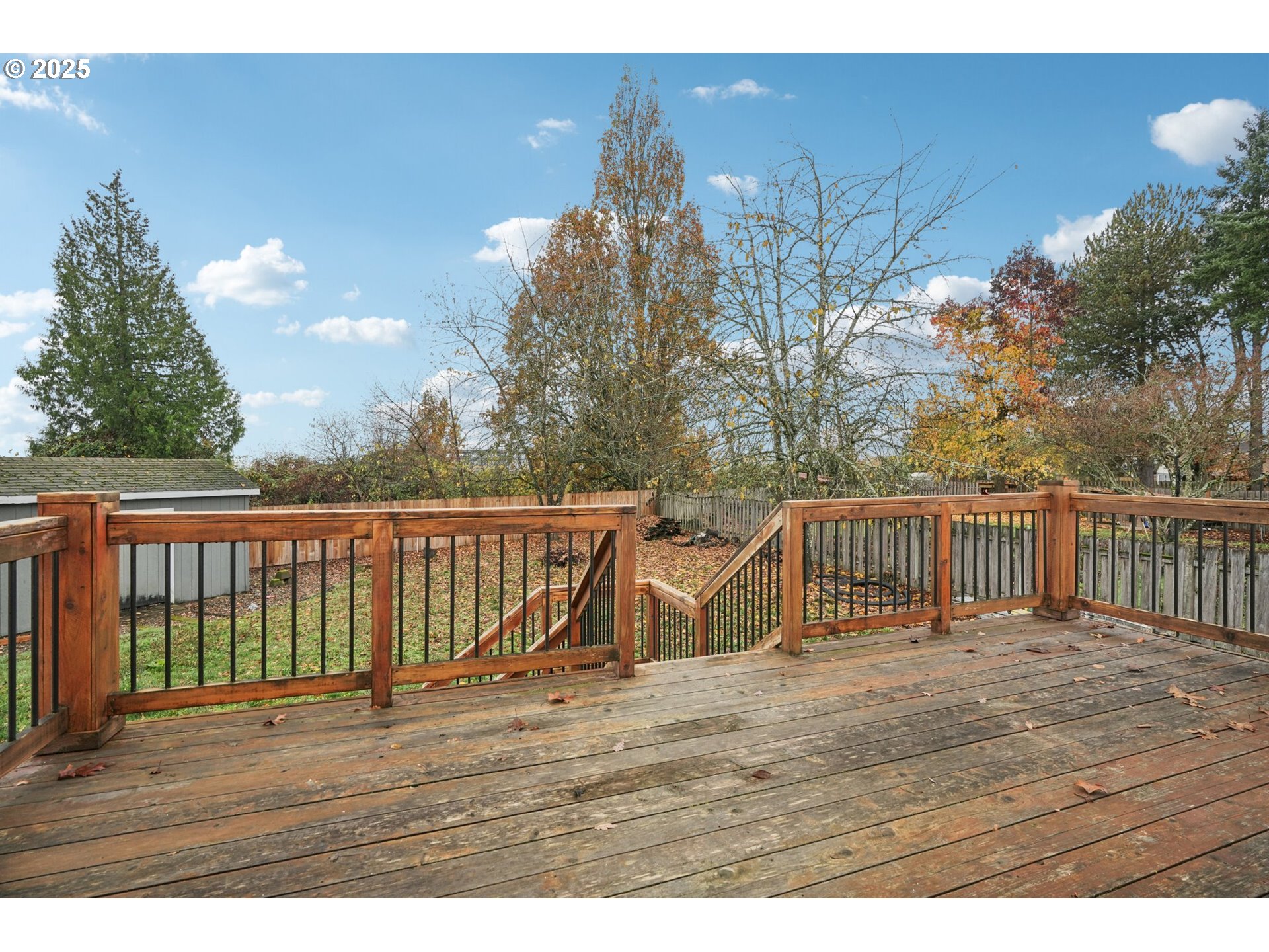 1832 Vine Court Forest Grove, OR 97116 - Photo 33 of 37 a view of balcony with wooden floor and fence