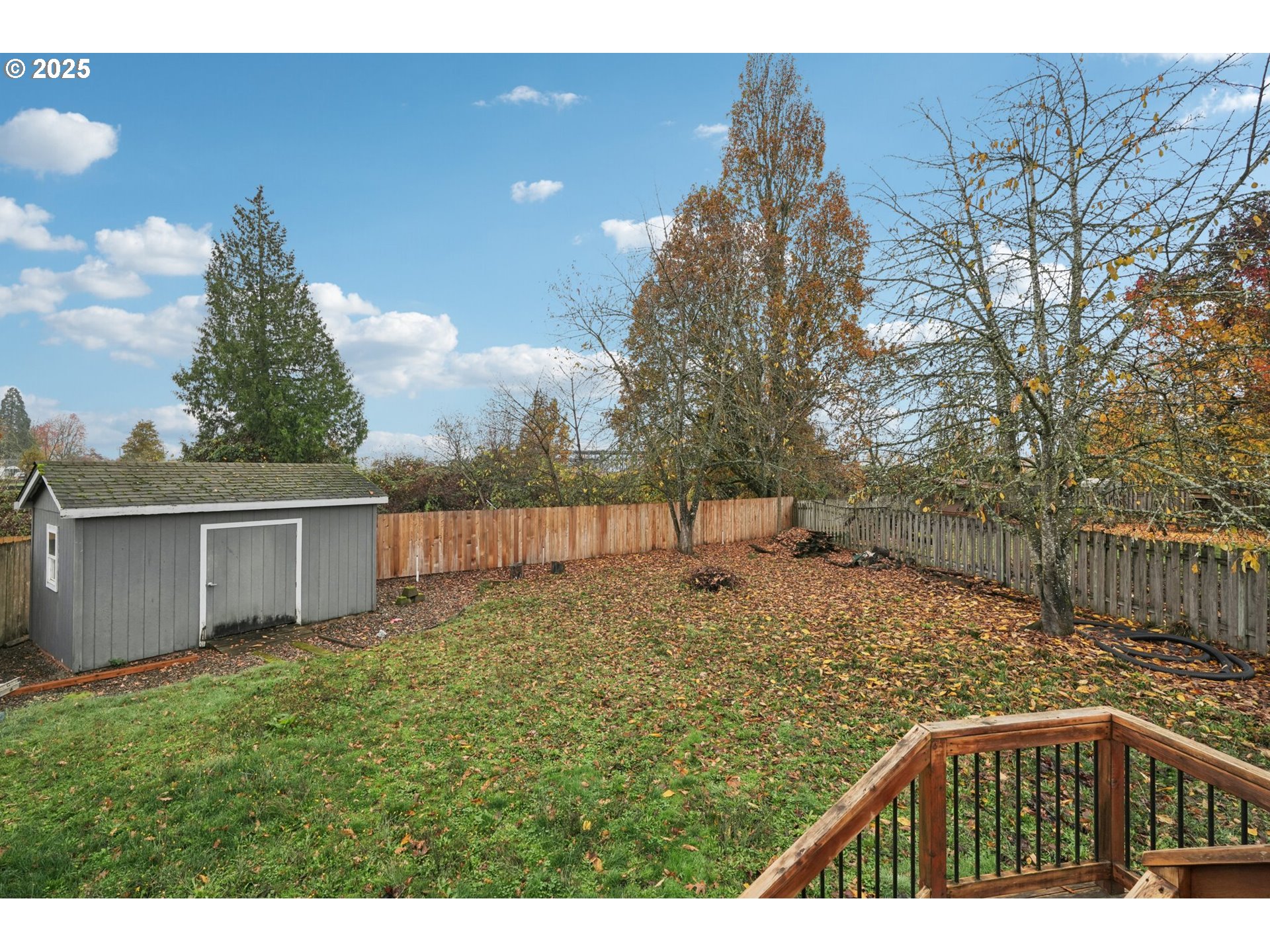 1832 Vine Court Forest Grove, OR 97116 - Photo 34 of 37 a view of a backyard and trees