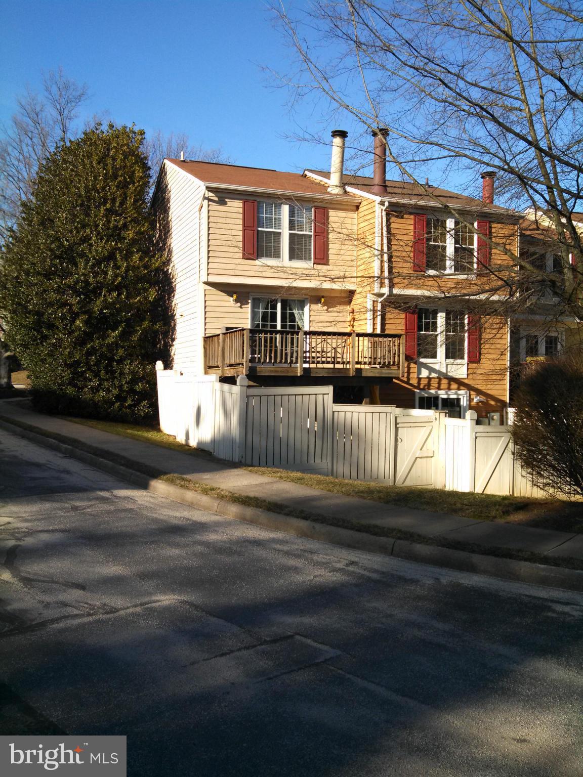 1961 Belmont Ridge Court Reston, VA 20191 - Photo 3 of 18 End unit with deck
