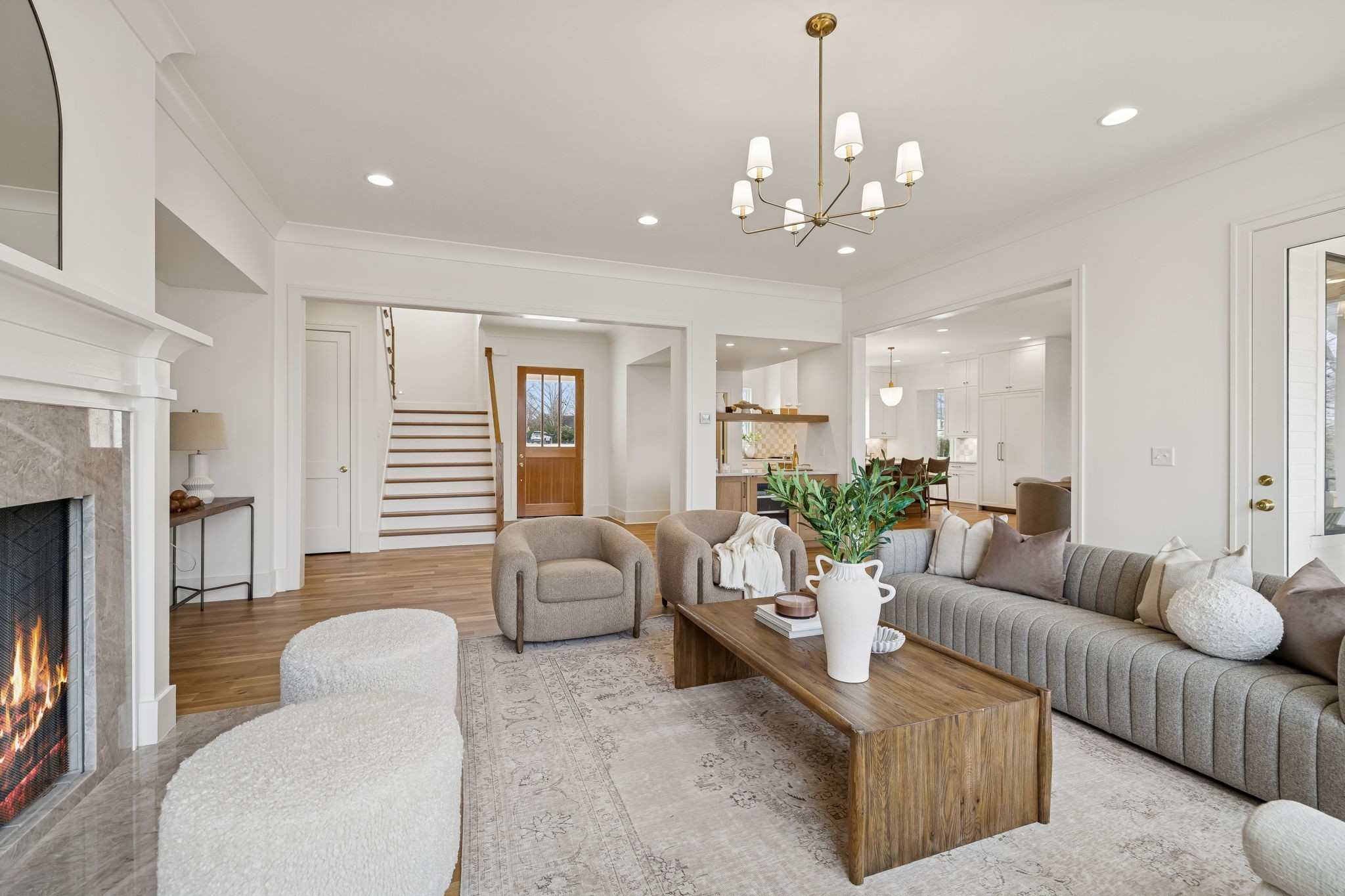 3510 Robin Road Nashville, TN 37204 - Photo 13 of 78 a living room with furniture or chandelier and a couch