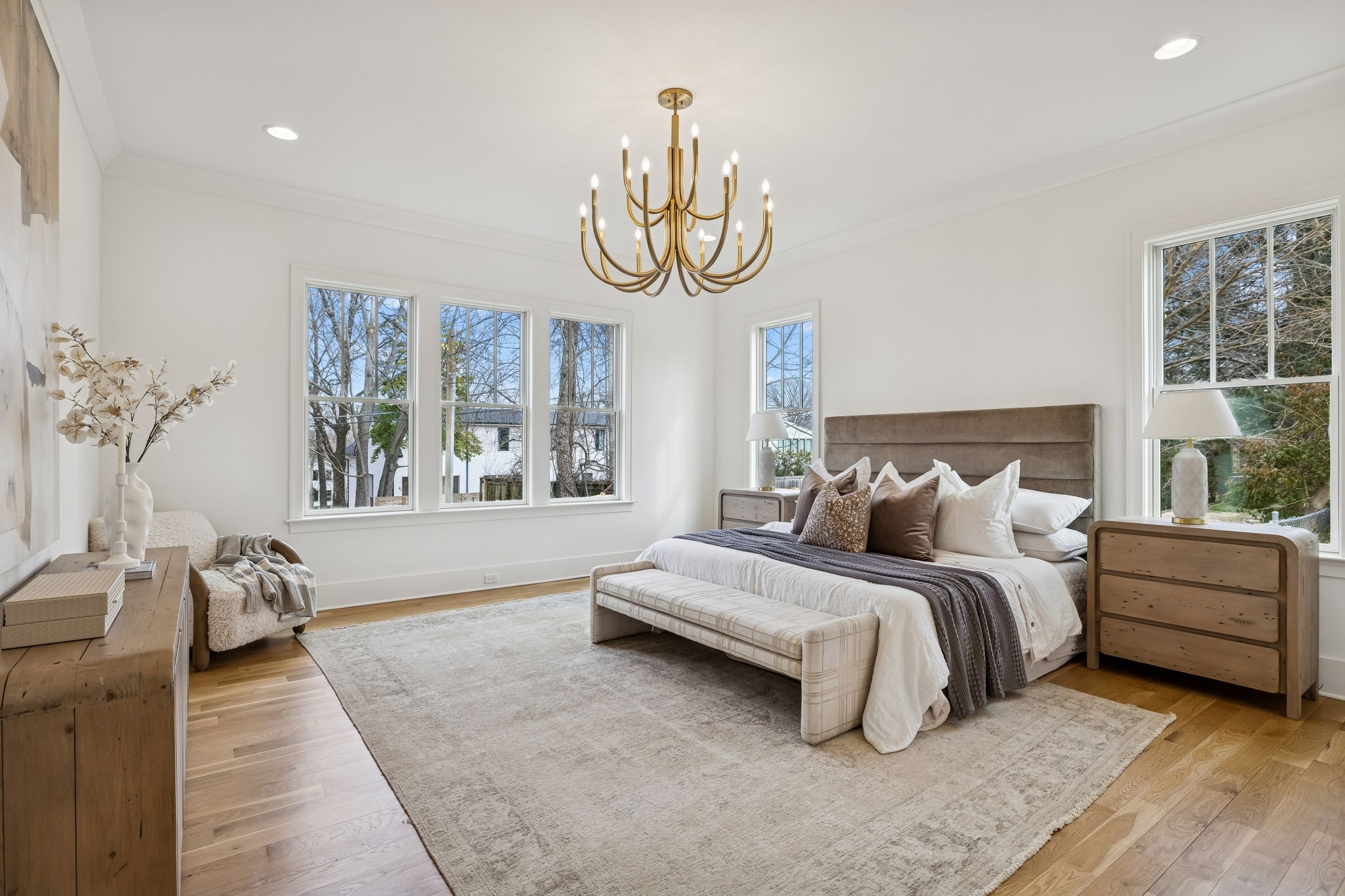 3510 Robin Road Nashville, TN 37204 - Photo 28 of 78 a bedroom with a large bed and a window