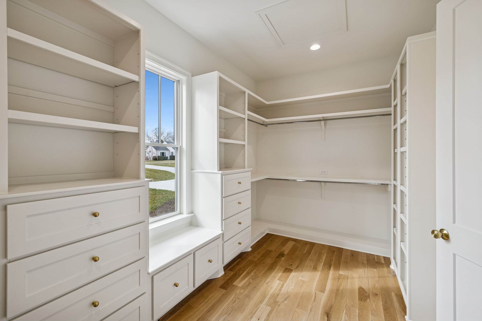 3510 Robin Road Nashville, TN 37204 - Photo 37 of 78 a view of walk in closet with empty racks
