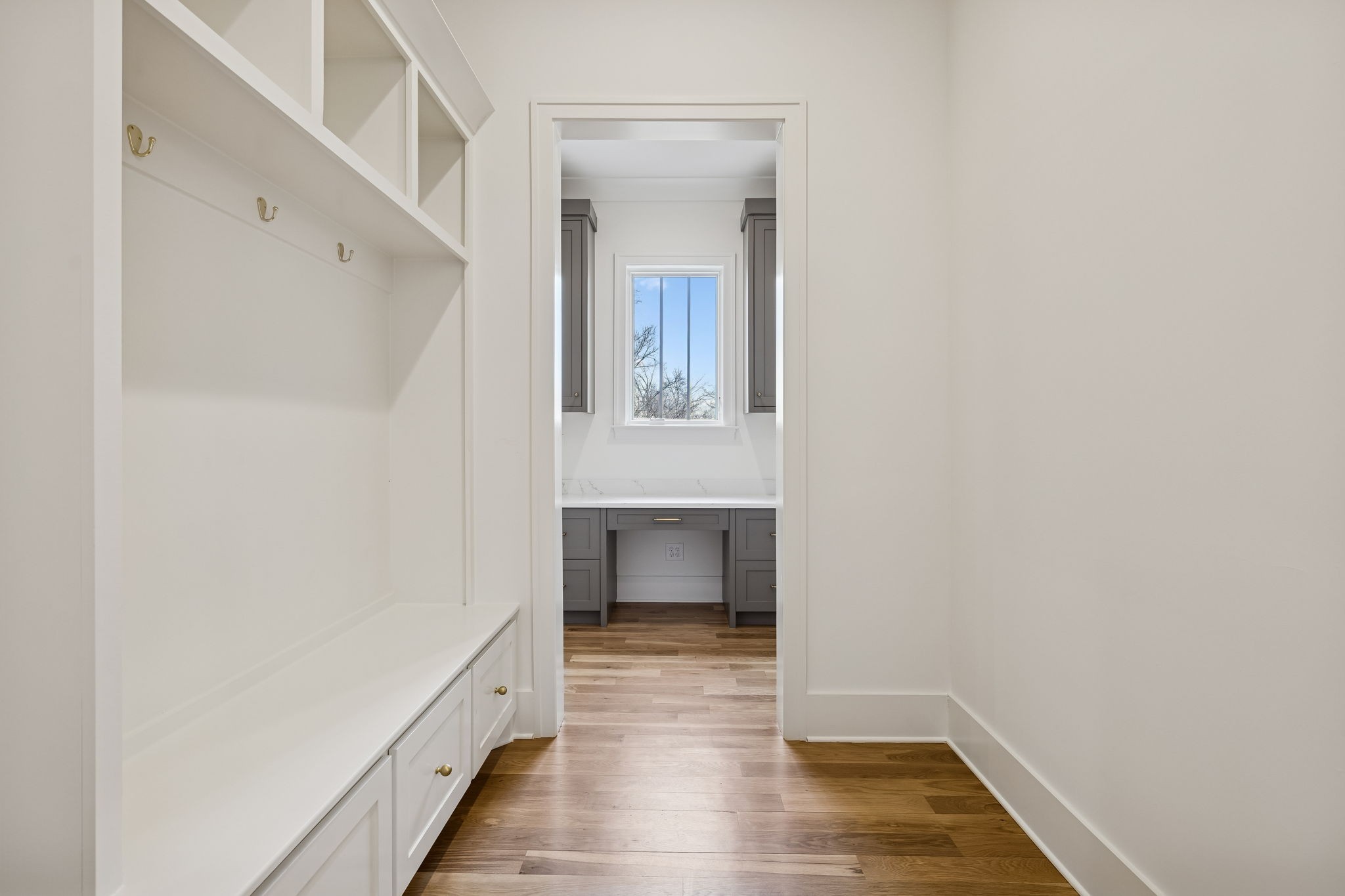 3510 Robin Road Nashville, TN 37204 - Photo 38 of 78 a view of an entryway with wooden floor and door