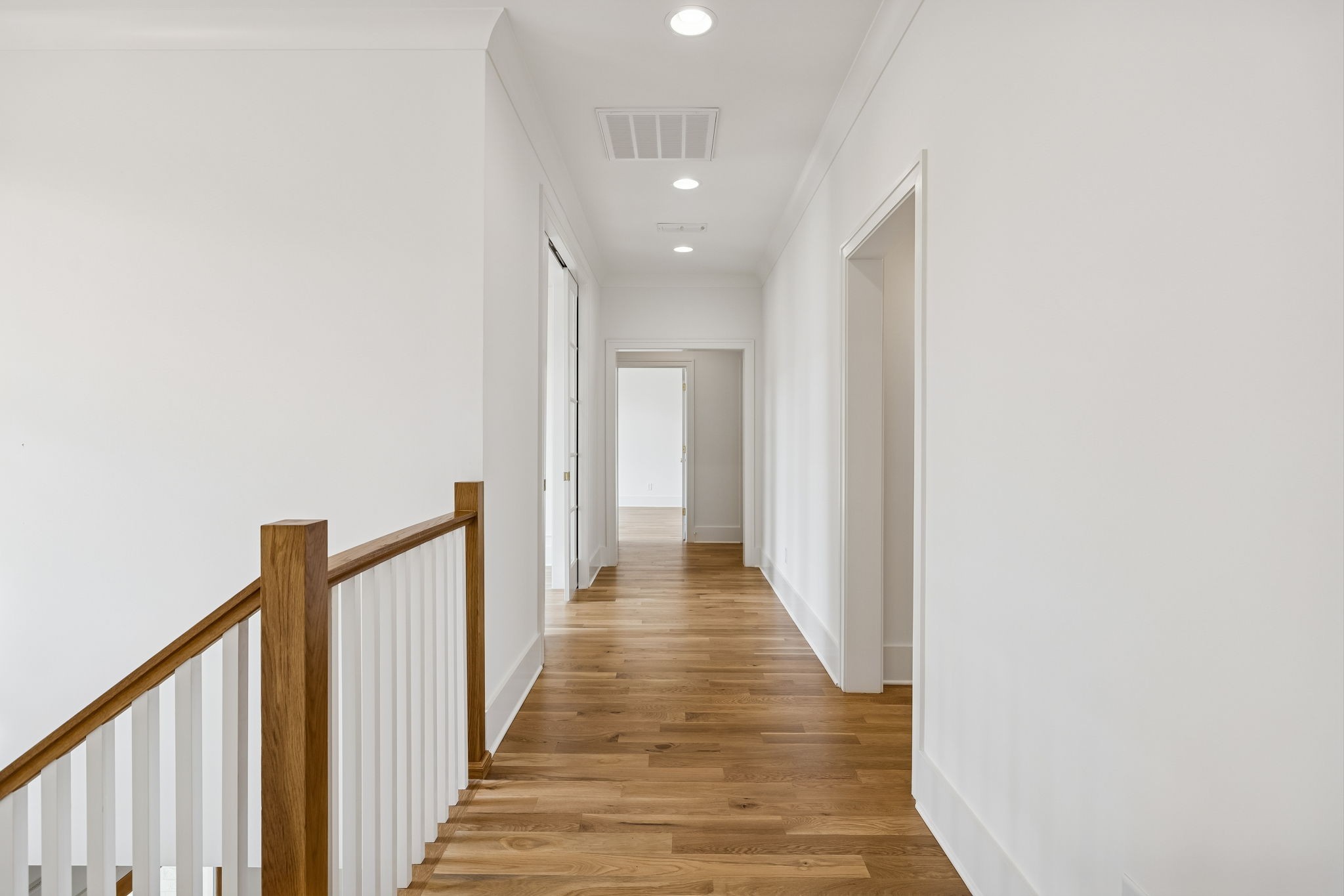 3510 Robin Road Nashville, TN 37204 - Photo 41 of 78 a view of a hallway with wooden floor