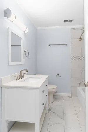 a backyard of a house