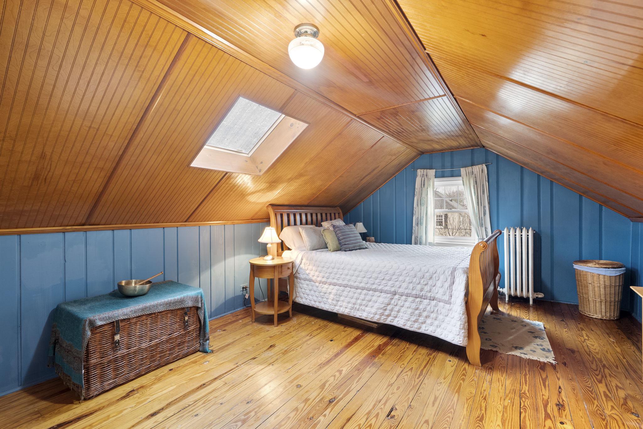 713 Gist Avenue Silver Spring, MD 20910 - Photo 15 of 32 Loft bedroom with skylights