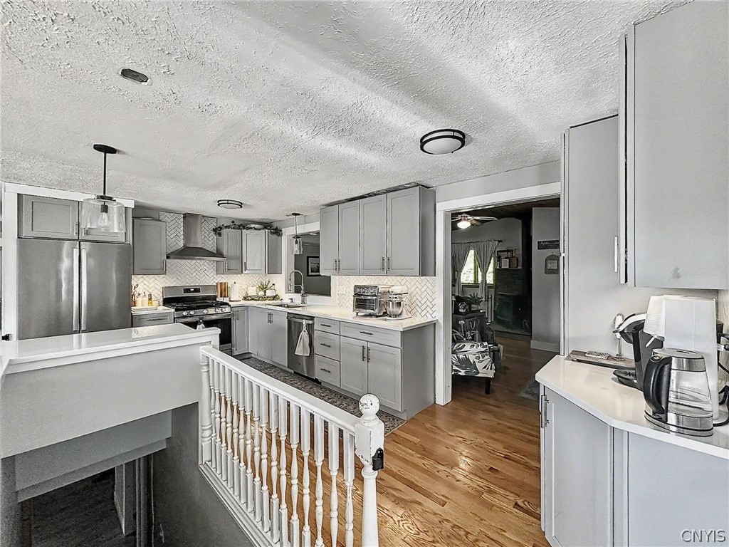 6628 East Homer-Baltimore Road Preble, NY 13077 - Photo 9 of 49 Kitchen Looking From Stairwell