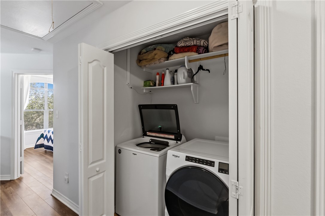 1000 Spring Loop, Unit 1105 College Station, TX 77840 - Photo 20 of 25 Convenient Upstairs Laundry Area