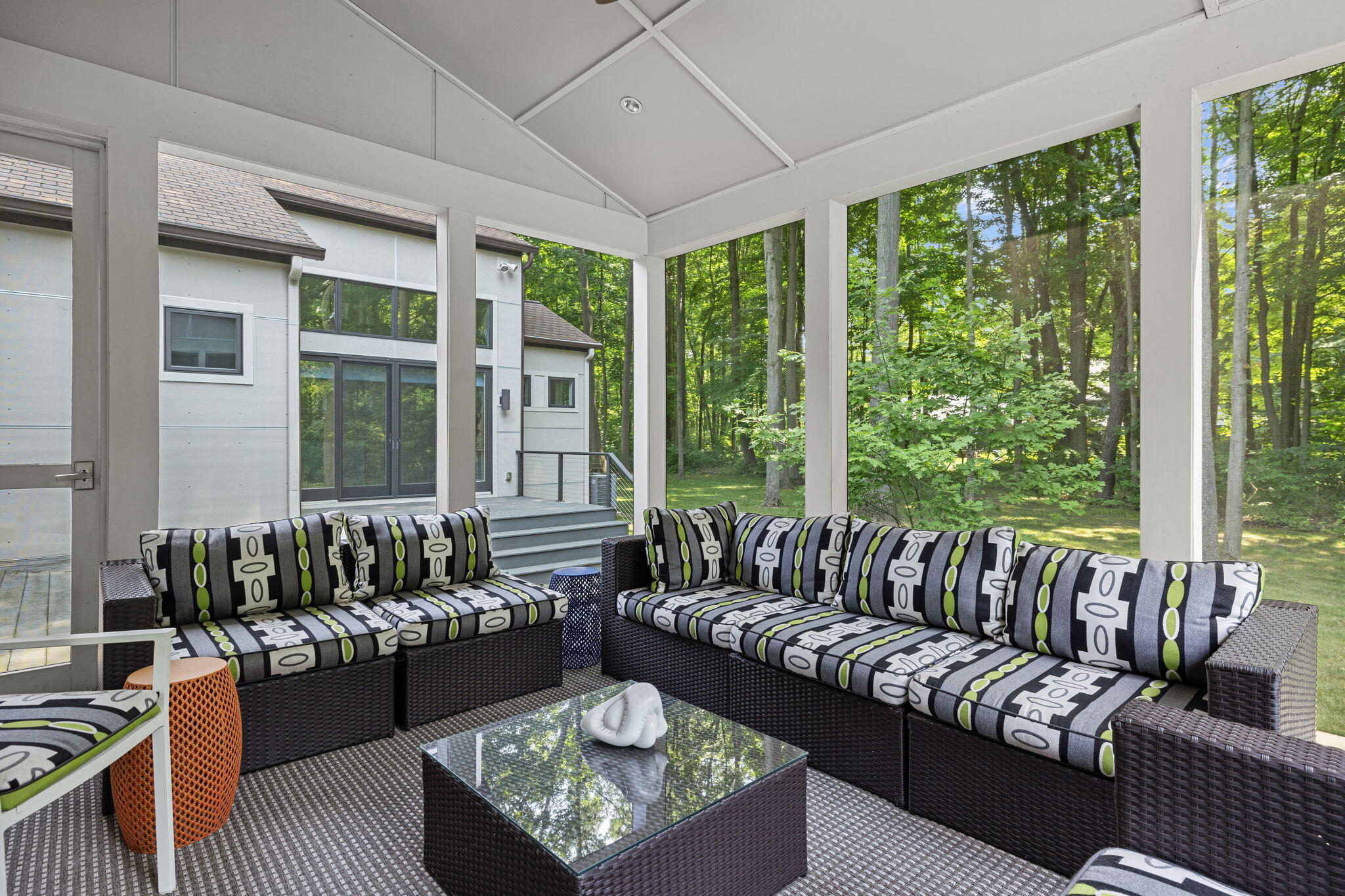 17138 River Bluff Drive, Unit 96 Union Pier, MI 49129 - Photo 29 of 89 a living room with furniture and a large window