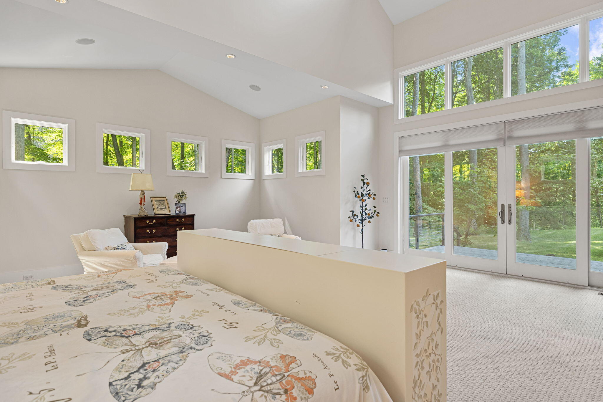 17138 River Bluff Drive, Unit 96 Union Pier, MI 49129 - Photo 34 of 89 a bedroom with a bed and wooden floor