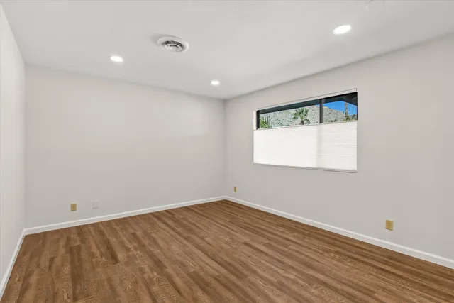 wooden floor in a room