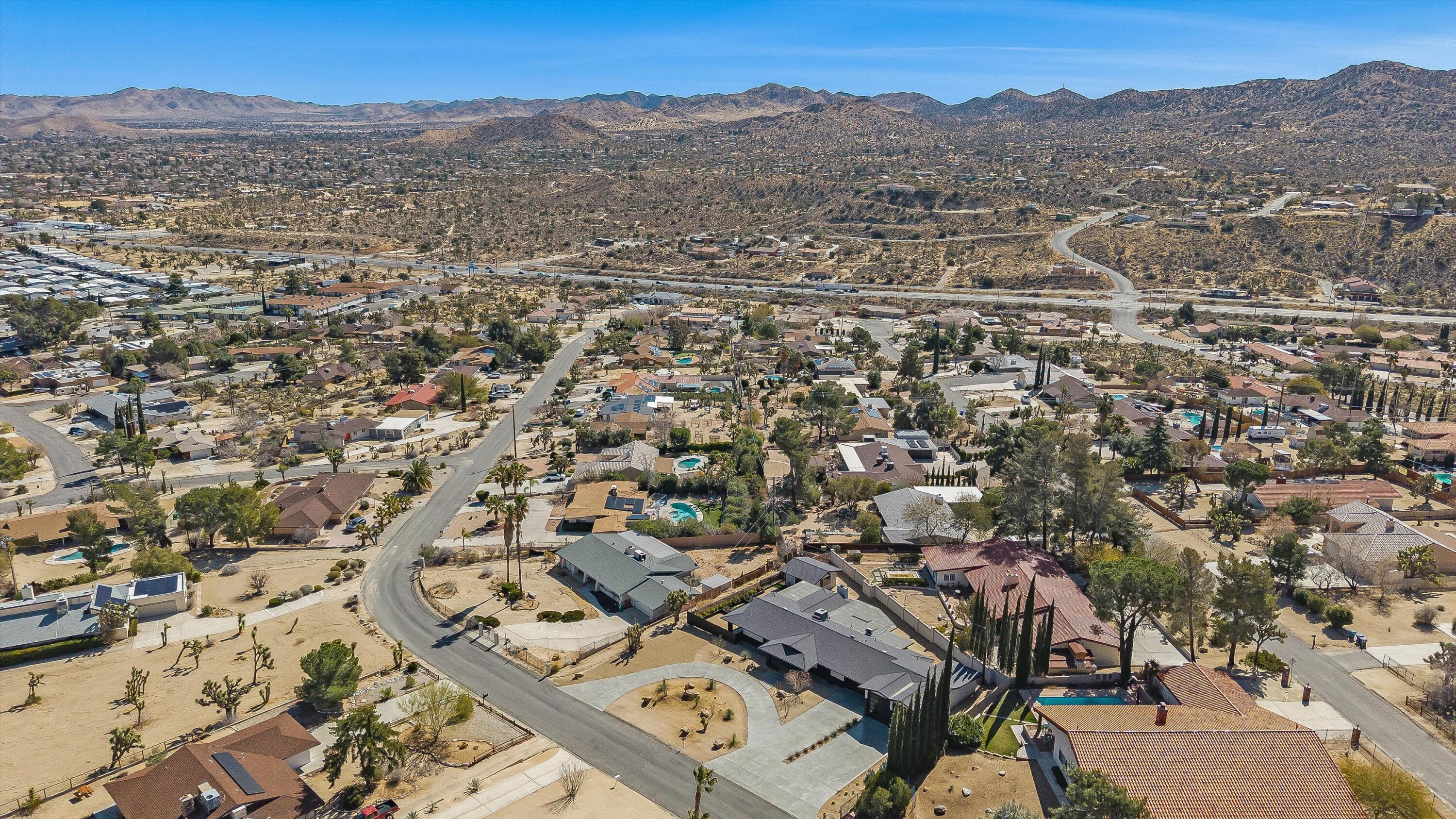 7458 Cardillo Trail Yucca Valley, CA 92284 - Photo 46 of 47 an aerial view of a city