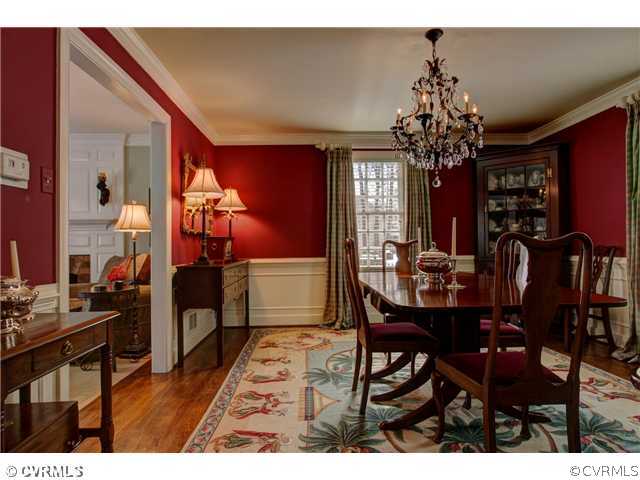 2310 Banstead Road Midlothian, VA 23113 - Photo 5 of 21 a view of a dining room with furniture and chandelier