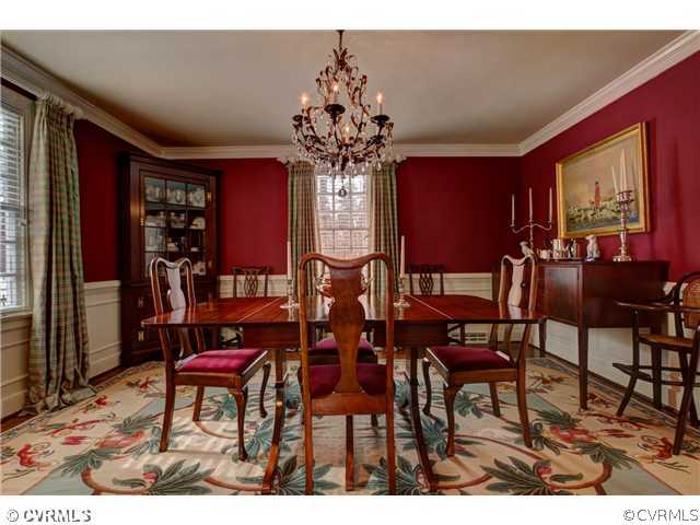 2310 Banstead Road Midlothian, VA 23113 - Photo 6 of 21 a view of a dining room with furniture and chandelier