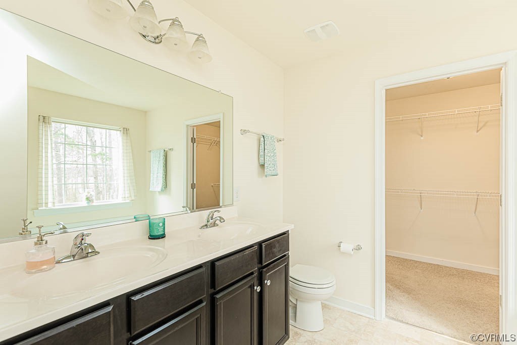 6441 Monahan Road Henrico, VA 23231 - Photo 21 of 35 Primary bathroom double vanity