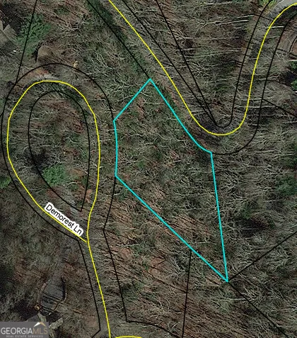 a bird view image with a swing