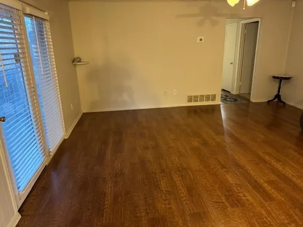 a view of a small space