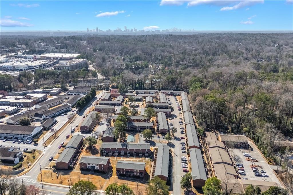 5629 Kingsport Drive, Unit 11 Atlanta, GA 30342 - Photo 43 of 52 an aerial view of multiple house
