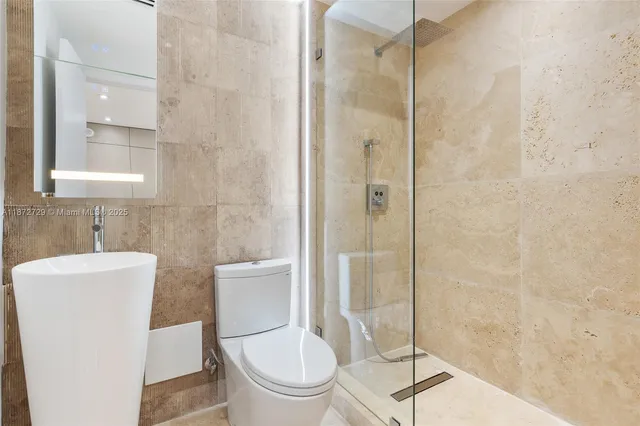 a view of a room with an outdoor space