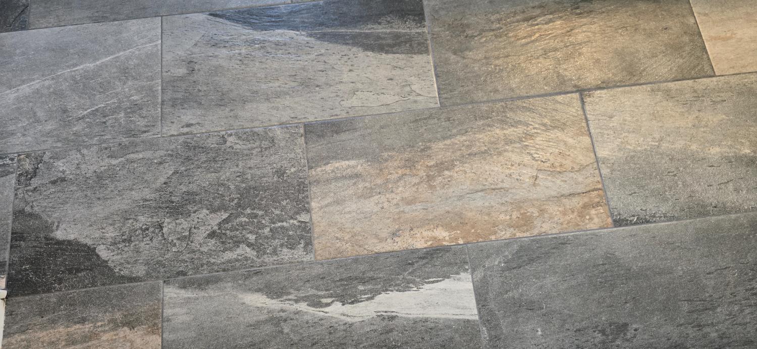 22 Outer Circle Davis, CA 95618 - Photo 18 of 41 Elegant "stone" tile kitchen floor.