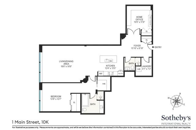 $2,375,000 | 1 Main Street, Unit 10K | DUMBO