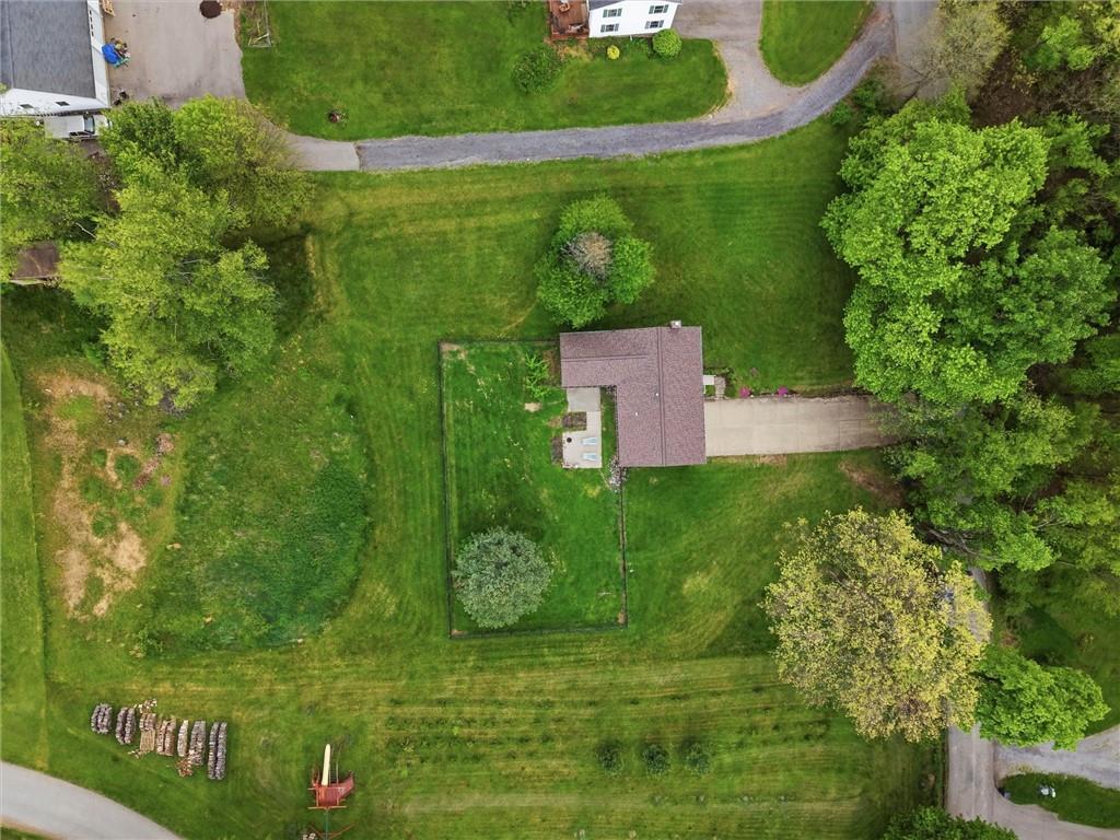 134 Stucky Road Renfrew, PA 16053 - Photo 27 of 32 an aerial view of a residential houses with outdoor space and trees all around