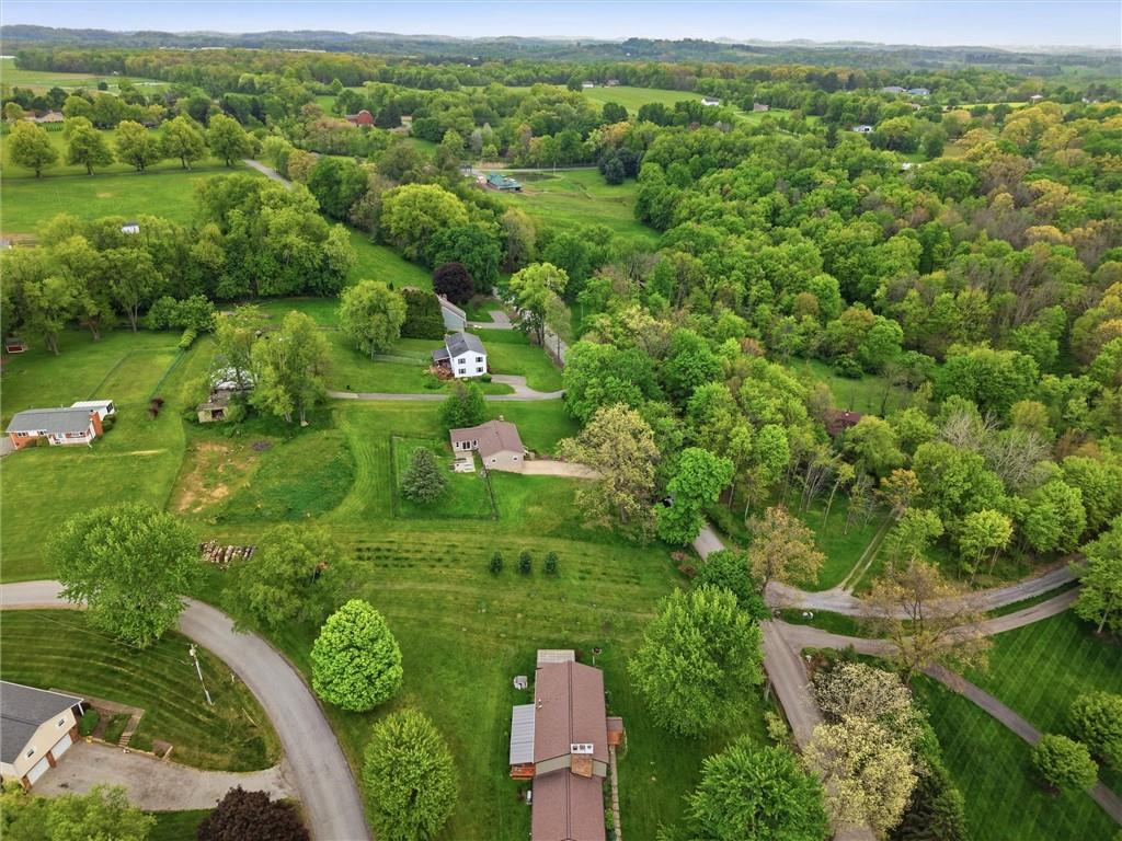 134 Stucky Road Renfrew, PA 16053 - Photo 28 of 32 an aerial view of a house with a yard