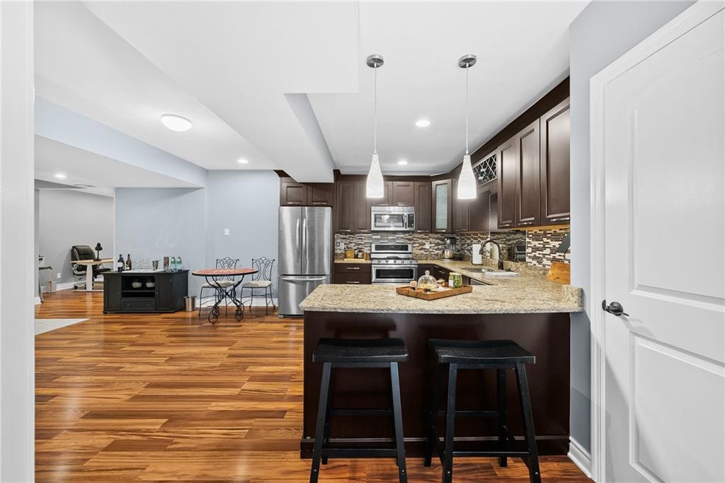 311 Riva Ridge Drive Cranberry Township, PA 16066 - Photo 35 of 50 Basement Kitchen