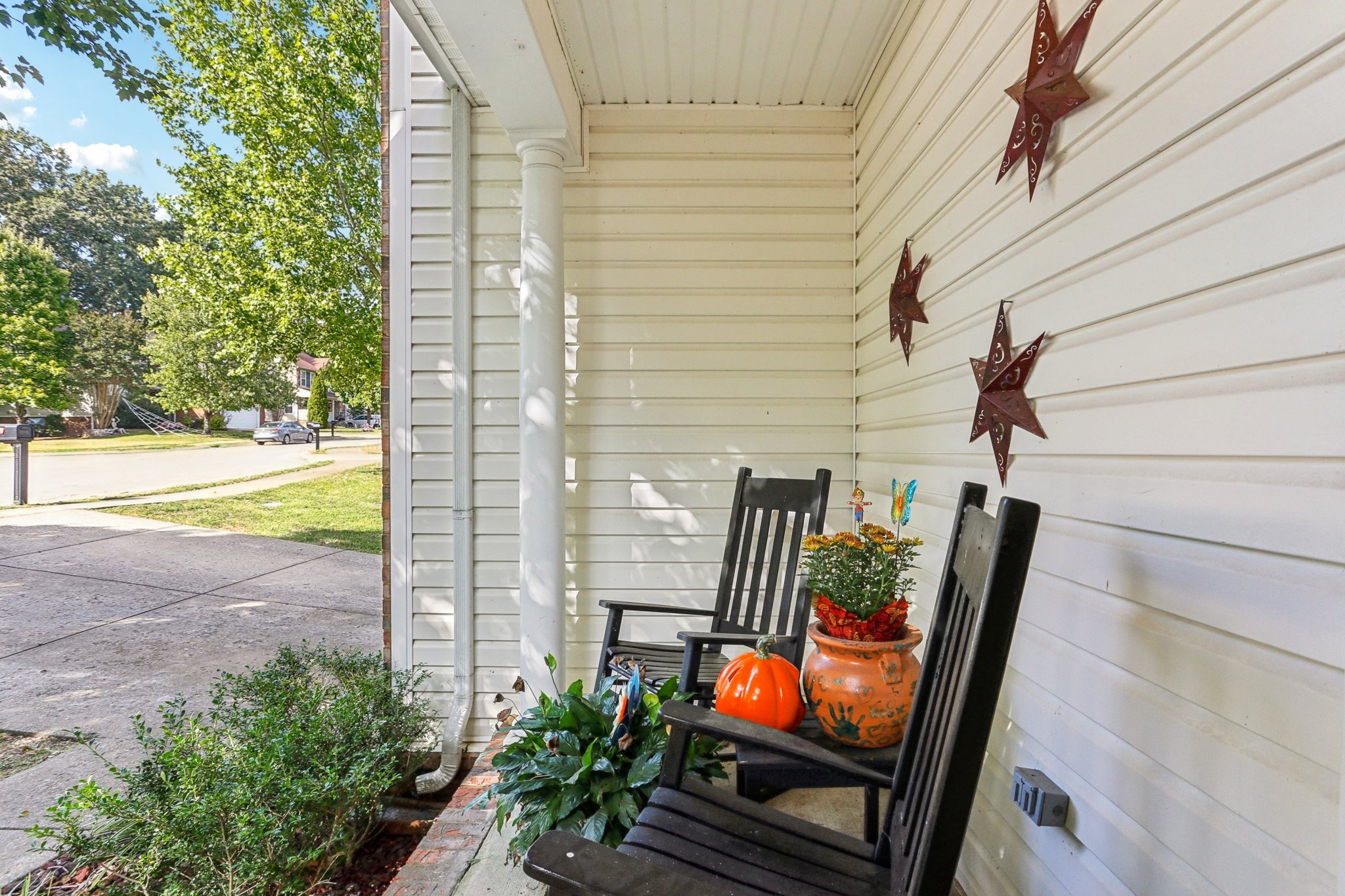 5017 Saunders Terrace Spring Hill, TN 37174 - Photo 3 of 52 a view of a backyard with sitting area and garden