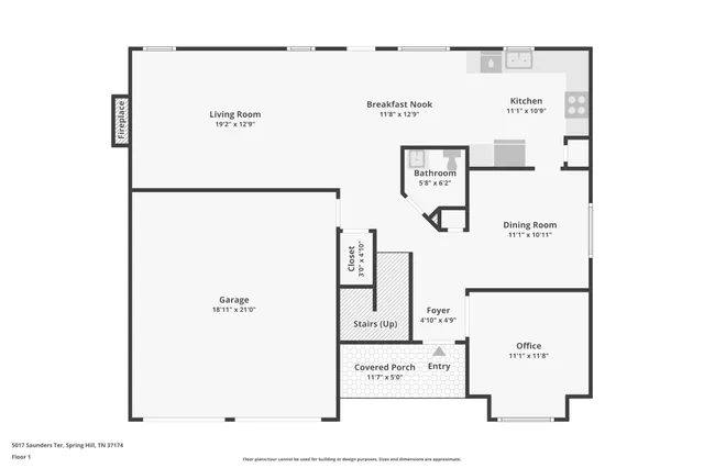 $499,900 | 5017 Saunders Terrace, Spring Hill, TN 37174