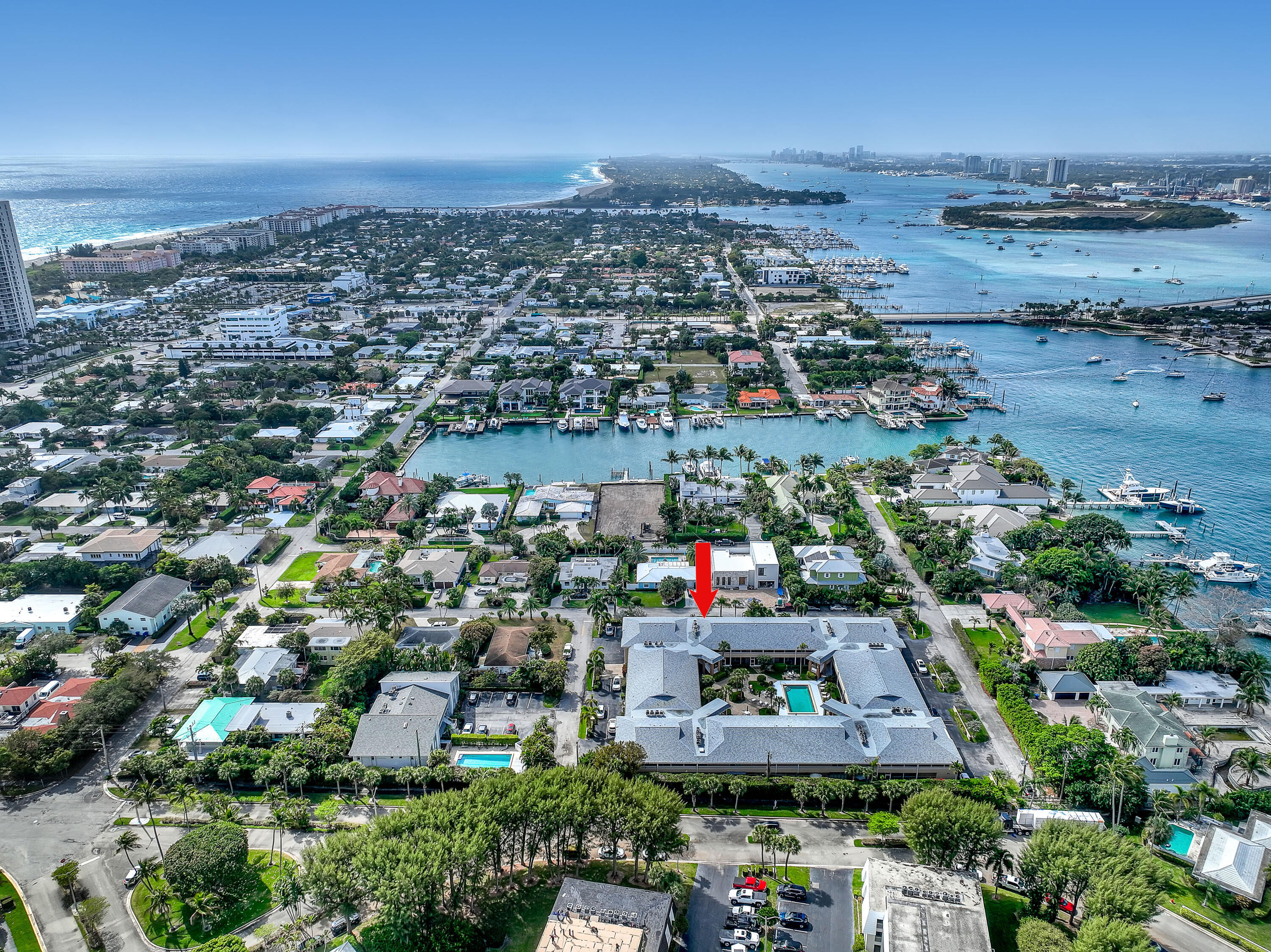 1100 Surf Road, Unit 215 Singer Island, FL 33404 - Photo 28 of 30 aerial view
