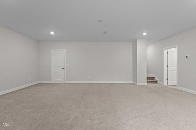 a view of a chair and tables on the deck