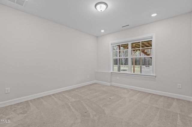 a view of a yard with an outdoor space